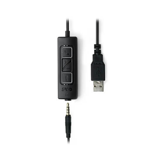 AURICULARES MICRO SPC BRAVE PRO AUX NEGRO - Imagen 2
