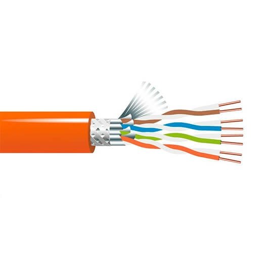 BOBINA CABLE RED PHASAK S/FTP CAT7A PiMF POE+ 100M - Imagen 2