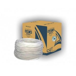 BOBINA CABLE RED PHASAK RJ45 UTP CAT6 SÓLIDO 305M
