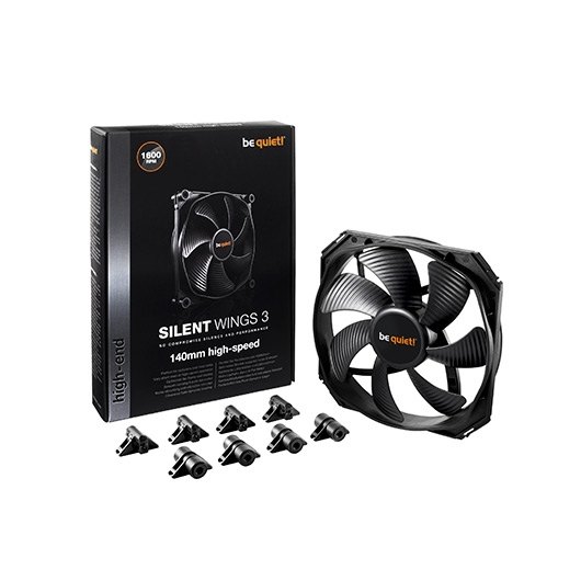 VENTILADOR 140X140 BE QUIET SILENT WINGS 3 HIGH SPEED - Imagen 4