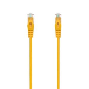 CABLE RED AISENS RJ45 LSZH CAT.6A 0.5M AMARILLO
