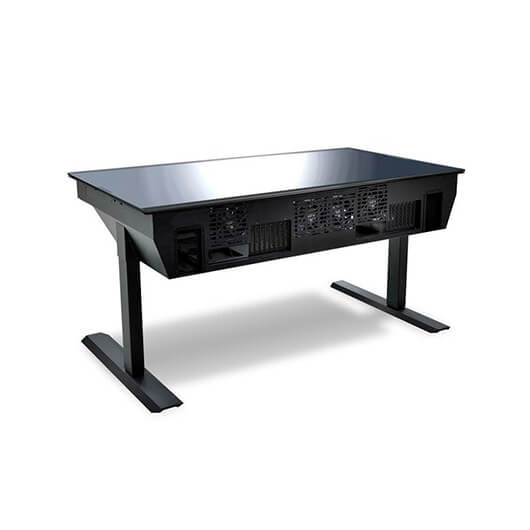 TORRE MESA E-ATX LIAN LI DK-05F NEGRO - Imagen 2