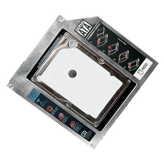 ADAPTADOR BAHÍA RW PORTÁTIL A SSD 2.5 LOGILINK - Imagen 2