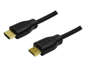 CABLE HDMI-M A HDMI-M 1M LOGILINK BULK / CH0035 / GOLD CONT
