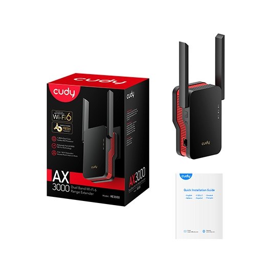 WIRELESS LAN REPEATER CUDY RE3000 MESH - Imagen 3
