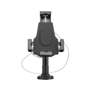 SOPORTE TABLET AISENS ANTIROBO ACERO NEGRO