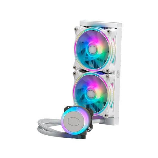 DISIPADOR REF LIQUIDA COOLERMASTER ML240 ILLUSION WE - Imagen 2