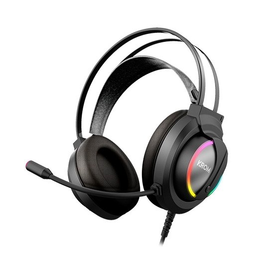 AURICULARES MICRO KROM KAPPA GAMING RGB - Imagen 2
