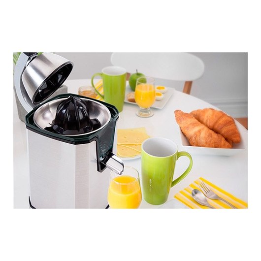 EXPRIMIDOR ELÉCTRICO BRAZO JATA HOGAR EX1054 ACERO - Imagen 4