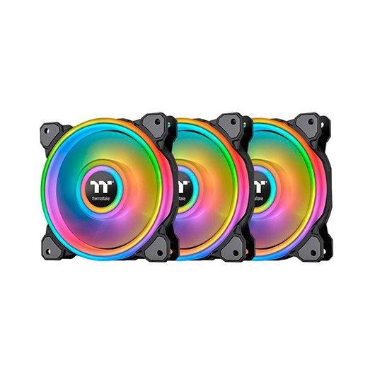 VENTILADOR 120X120 THERMALTAKE RIING QUAD 12 RGB TT 3UDS