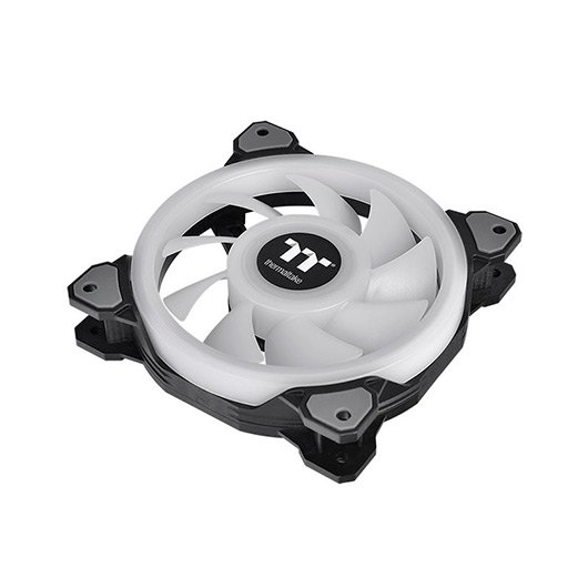 VENTILADOR 120X120 THERMALTAKE RIING QUAD 12 RGB TT 3UDS - Imagen 2