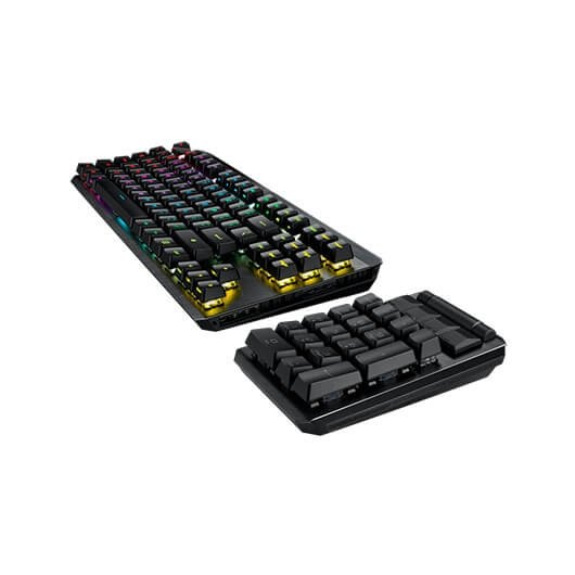 TECLADO MECÁNICO WIRELESS ASUS ROG CLAYMORE II - Imagen 4