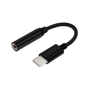 ADAPTADOR USB-C A AUDIO JACK 3.5 AISENS NEGRO
