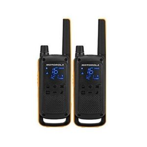WALKIE-TALKIE MOTOROLA T82 RSM NEGRO PACKS 2