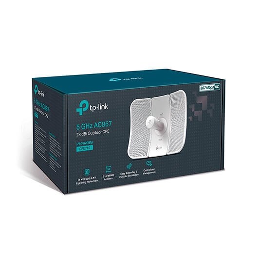 WIRELESS CPE EXTERIOR 867M TP-LINK CPE710 - Imagen 2