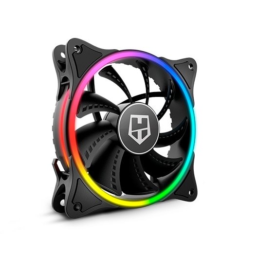 VENTILADOR 120X120 NOX HUMMER X-FAN ARGB - Imagen 2