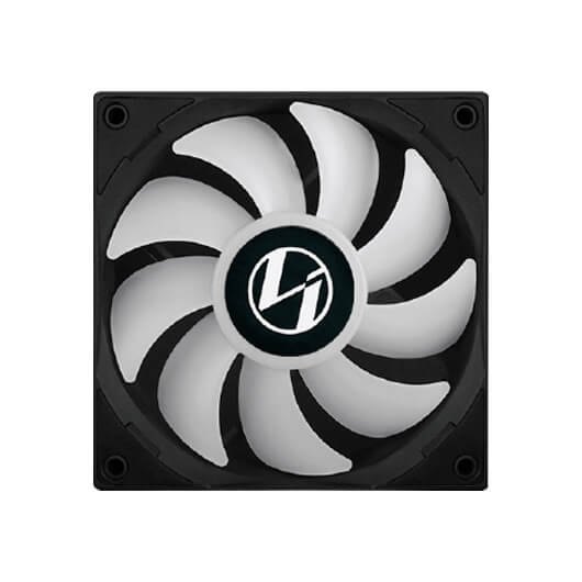 VENTILADOR 120X120 LIAN LI ST120 NEGRO PACK 3 UDS - Imagen 3