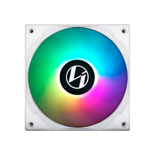 VENTILADOR 120X120 LIAN LI ST120 BLANCO PACK 3 UDS - Imagen 2