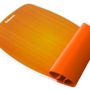 REPOSAMUÑECAS FLEXIBLE FELLOWES NARANJA