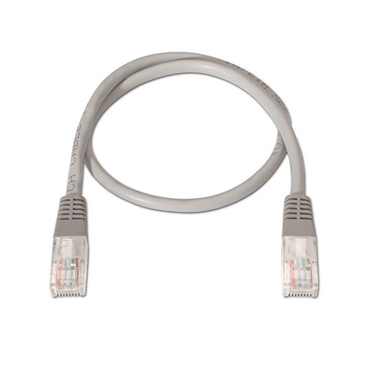 CABLE RED UTP CAT6 RJ45 AISENS 0.5M GRIS - Imagen 2