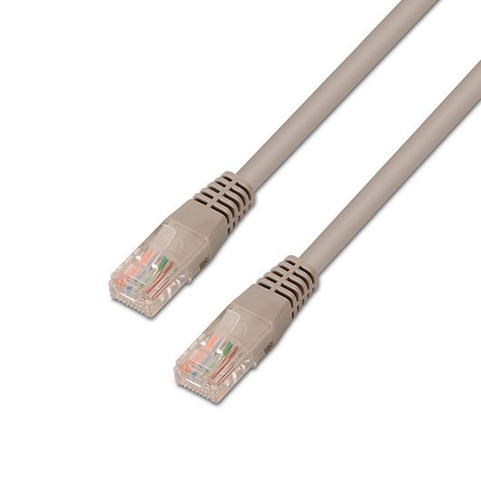 CABLE RED UTP CAT6 RJ45 AISENS 0.5M GRIS - Imagen 3