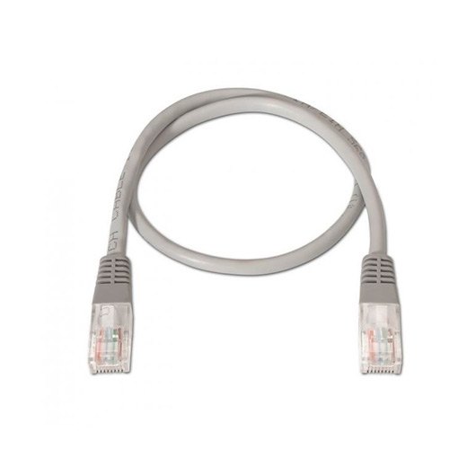 CABLE RED UTP CAT5E RJ45 AISENS 0.5M GRIS - Imagen 2