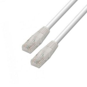 CABLE RED UTP CAT5E RJ45 AISENS 2M BLANCO