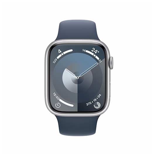 APPLE WATCH SERIES 9 GPS 45MM SILVER ALUMINIUM - Imagen 2