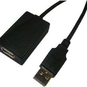 CABLE EXTENSOR USB(A) 2.0 A USB(A) 2.0 LOGILINK 5M NEGRO