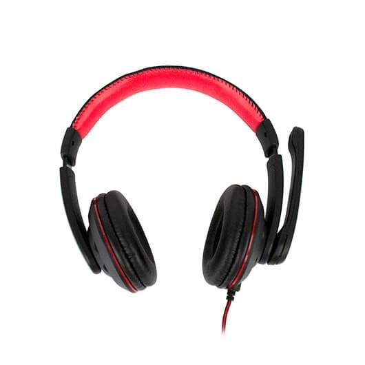AURICULARES MICRO NGS VOX 420 DJ NEGRO Y ROJO - Imagen 2