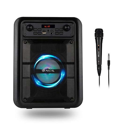 ALTAVOZ NGS SPEAKER ROLLER LINGO BLUETOOTH BLACK - Imagen 2