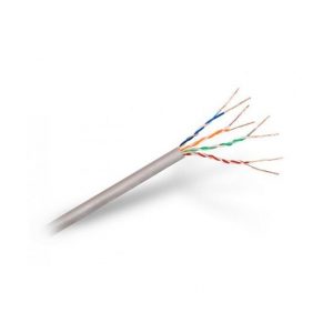 CABLE RED UTP CAT6 RJ45 AISENS 100M GRIS