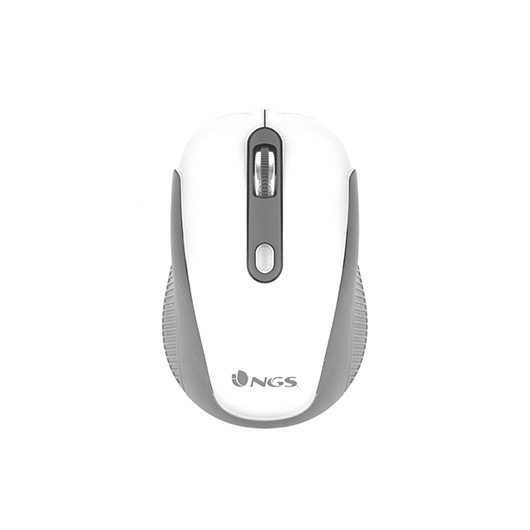 RATÓN ÓPTICO NGS WHITE HAZE WIRELESS