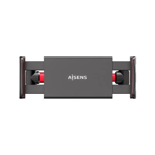 SOPORTE COCHE SMARTPHONE/TABLET AISENS NEGRO ROJO - Imagen 2