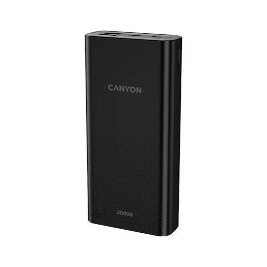 POWERBANK CANYON 20000 PB-2001 BLACK - Imagen 2