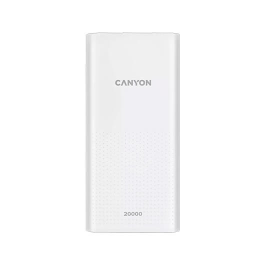 POWERBANK CANYON 20000 PB-2001 WHITE