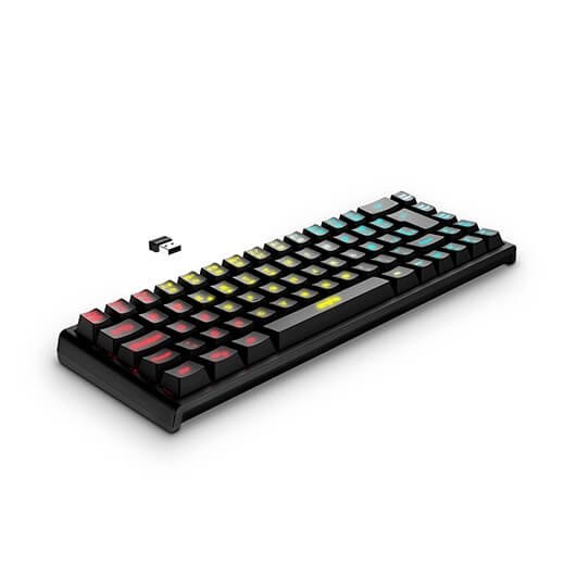 TECLADO ENERGY SISTEM ESGK4 KOMPACT-WIRELESS BLACK - Imagen 4