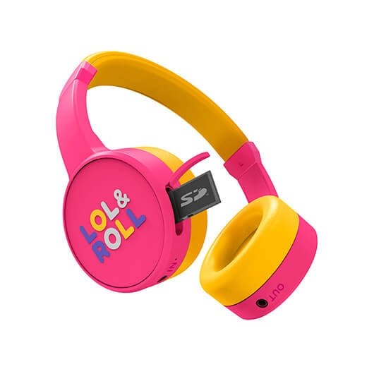 AURICULARESMICRO ENERGY SISTEM LOL ROLL POP PINK - Imagen 2