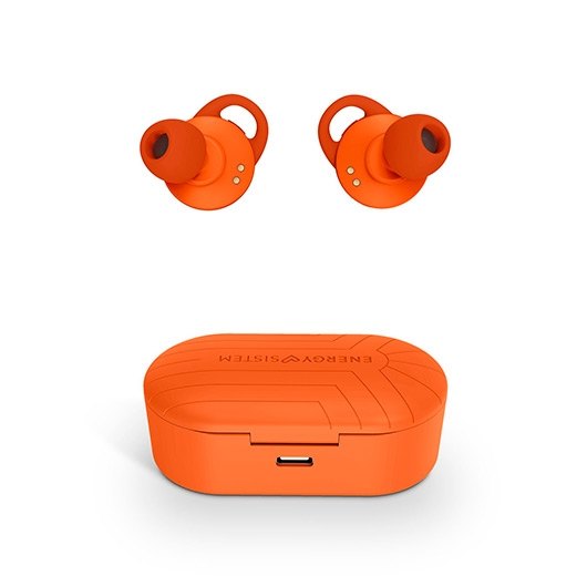 AURICULARES MICRO ENERGY SISTEM SPORT 2 TRUE NARANJA - Imagen 2