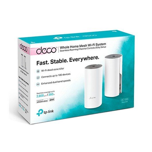 WIRELESS PUNTO DE ACCESO TP-LINK DECO E4 P-2 - Imagen 3