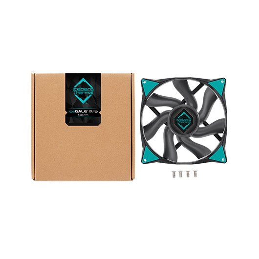 VENTILADOR 140X140 ICEBERG-THERMAL ICEGALE ARGB BLACK - Imagen 4