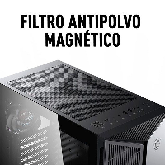 TORRE E-ATX MSI MPG GUNGNIR 110M NEGRO - Imagen 2