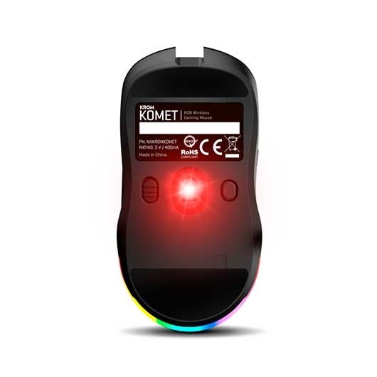 RATON OPTICO KROM KOMET NEGRO - Imagen 5