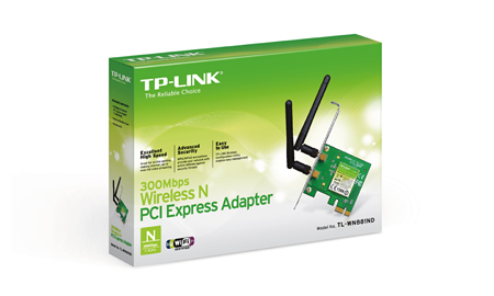WIRELESS LAN MINI PCI-E TP-LINK N300 TL-WN881ND - Imagen 2
