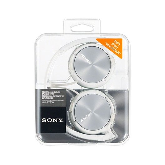 AURICULARES SONY MDR-ZX310 BLANCO - Imagen 3