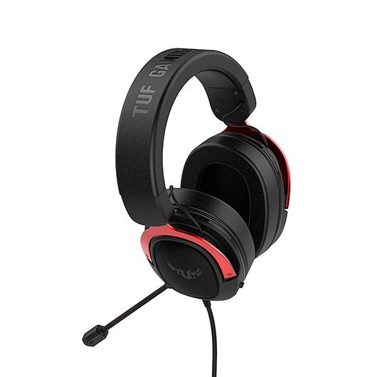 AURICULARES ASUS TUF GAMING H3 RED - Imagen 2