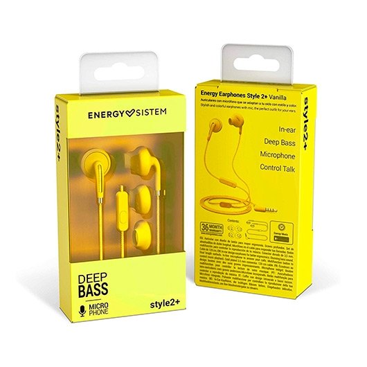 AURICULARES MICRO ENERGY SISTEM STYLE 2+ VAINILLA - Imagen 5