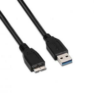 CABLE USB(A) 3.0 A MICRO USB(B) 3.0 AISENS 1M NEGRO