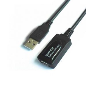 CABLE EXTENSOR USB(A) 2.0 A USB(A) 2.0 AISENS 15M NEGRO