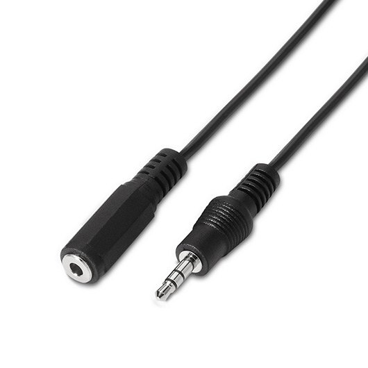 CABLE AUDIO 1XJACK-3.5M A 1XJACK-3.5H 1.5M AISENS